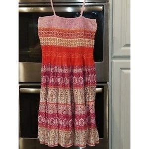 Pink&Red-Pink Apple Dress Spaghetti-strap(1X/size)